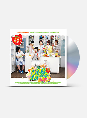 SUPER JUNIOR-Happy The 1st Mini Album - 요리왕 (Cooking? Cooking!)