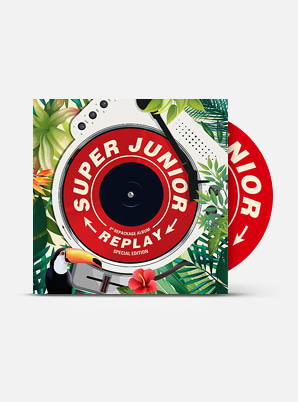 SUPER JUNIOR The 8th Album Repackage - REPLAY (Special Edition)