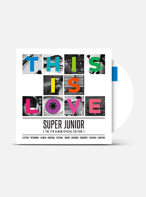 SUPER JUNIOR The 7th Album - THIS IS LOVE (Special Edition)