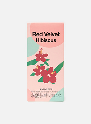 [MUGI BOX &amp;P!CK] Red Velvet COLD BREW TEA HIBISCUS