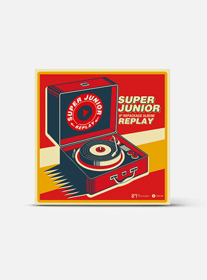 SUPER JUNIOR The 8th Album Repackage - REPLAY (Kihno Kit)