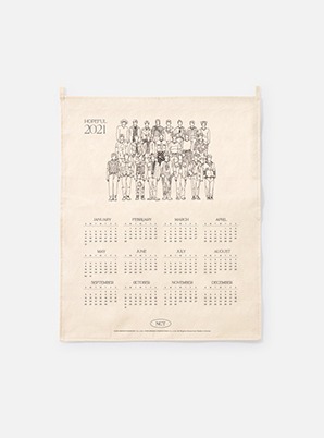 NCT 2021 Canvas Drawing Calendar
