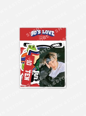 NCT LUGGAGE STICKER+PHOTO CARD SET - 90&#039;s Love
