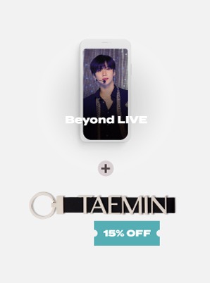 Beyond LIVE - TAEMIN : N.G.D.A [SHINee WORLD ACE ONLY] Live Streaming + METAL NAME KEY HOLDER