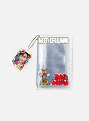 NCT DREAM PHOTO HOLDER &amp; KEYRING - 맛 (Hot Sauce)