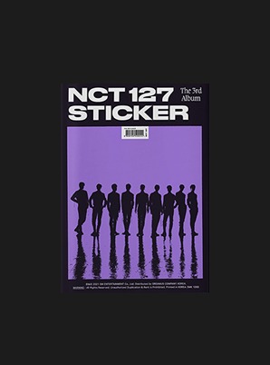 NCT 127 The 3rd Album - Sticker (Sticker Ver.)