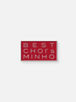 CHOI MINHO FAN PARTY &#039;BEST CHOI&#039;s MINHO 2021&#039; BADGE [LOGO ver.]