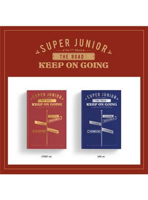 SUPER JUNIOR The 11th Album - Vol.1 &#039;The Road : Keep on Going&#039;