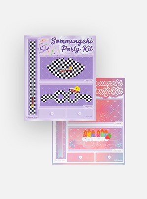 LUCALAB  Sommungchi Party Kit - Smile Checkerboard SET