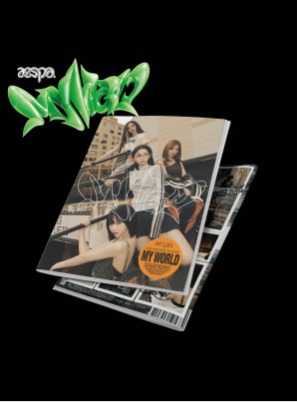 [ALBUM SIGNING EVENT] aespa The 3rd mini Album - &#039;MY WORLD&#039; (Tabloid Ver.)