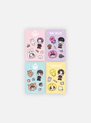 [POP-UP] SHINee CHARACTER REMOVABLE LUGGAGE STICKER - THE MOMENT OF Shine