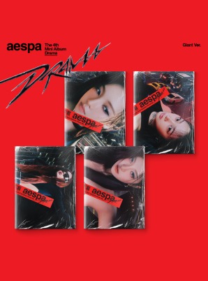 aespa The 4th Mini Album [Drama] (Giant Ver.) SET